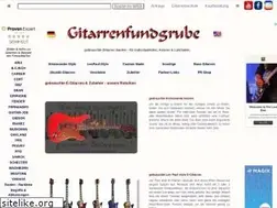 Sites similar to gitarrenfundgrube.de