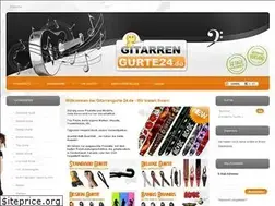Sites similar to gitarrengurte24.de