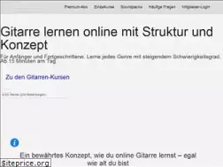 Sites similar to gitarrenlehreronline.de