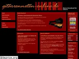 Sites similar to gitarrennoten-online.de