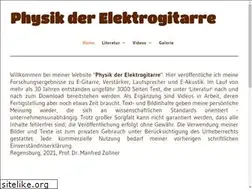 Sites similar to gitarrenphysik.de