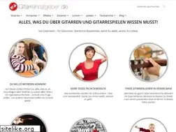 Sites similar to gitarrenratgeber.de