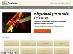 Sites similar to gitartanfolyam.hu
