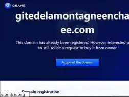 Sites similar to gitedelamontagneenchantee.com