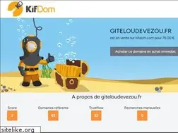 Sites similar to giteloudevezou.fr