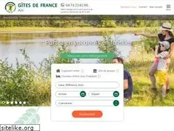 Sites similar to gites-de-france-ain.com