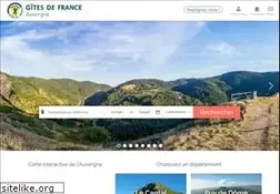 Sites similar to gites-de-france-auvergne.fr