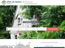 Sites similar to gites-de-france-correze.fr