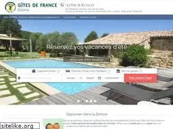 Sites similar to gites-de-france-drome.com