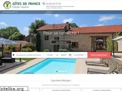 Sites similar to gites-de-france-hautevienne.fr