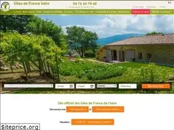 Sites similar to gites-de-france-isere.com