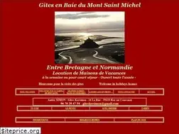 Sites similar to gites-mont-st-michel.com