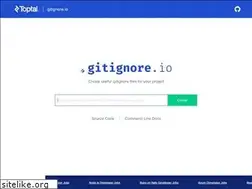 Sites similar to gitignore.io