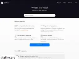 Sites similar to gitpress.io