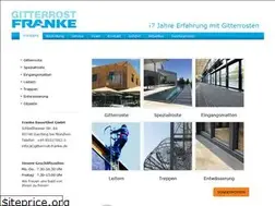 Sites similar to gitterrost-franke.de