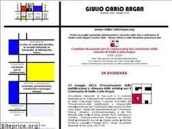 Sites similar to giuliocarloargan.org