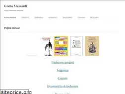Sites similar to giuliomainardi.it