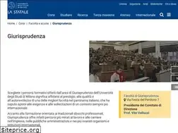 Sites similar to giurisprudenza.unimi.it