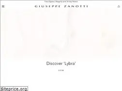 Sites similar to giuseppe-zanotti-design.com