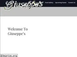 Sites similar to giuseppes.com