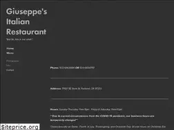 Sites similar to giuseppespdx.com