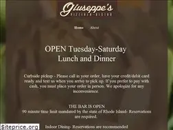 Sites similar to giuseppespizzabistro.com
