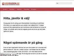 Sites similar to givarguiden.se