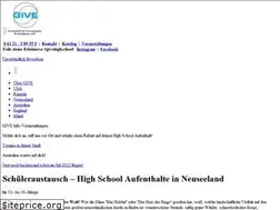 Sites similar to give-highschool-neuseeland.de