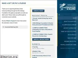 Sites similar to give-to-msubillings.com