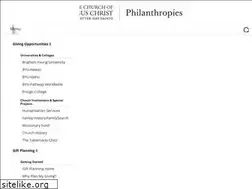 Sites similar to give.lds.org
