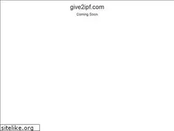 Sites similar to give2ipf.com