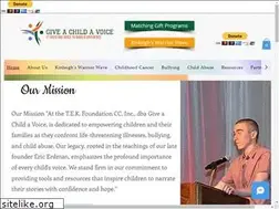 Sites similar to giveachildavoice.us