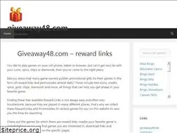 Sites similar to giveaway48.com