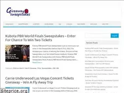 Sites similar to giveawaynsweepstakes.com