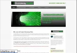 Sites similar to giveawayradar.weebly.com