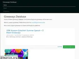 Sites similar to giveaways.rocks