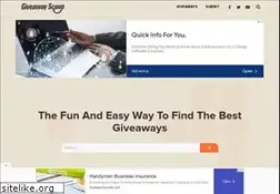 Sites similar to giveawayscoop.com