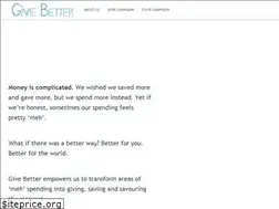 Sites similar to givebetter.nz