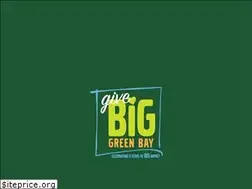 Sites similar to givebiggreenbay.org