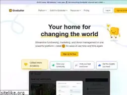 Sites similar to givebutter.com