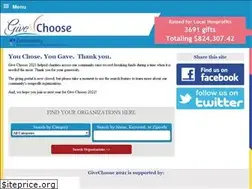 Sites similar to givechoose.org