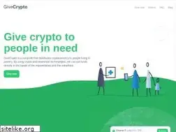 Sites similar to givecrypto.org