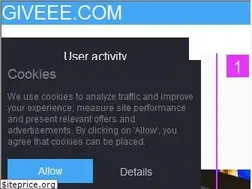 Sites similar to giveee.com