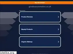 Sites similar to givefacecosmetics.co.uk