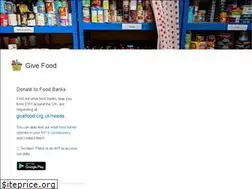 Sites similar to givefood.org.uk
