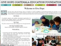Sites similar to givehopeguatemala.org