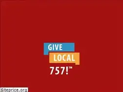 Sites similar to givelocal757.org