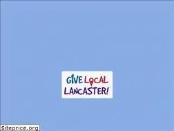 Sites similar to givelocallancaster.org