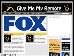 Sites similar to givememyremote.com