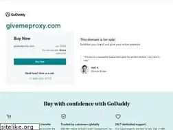 Sites similar to givemeproxy.com